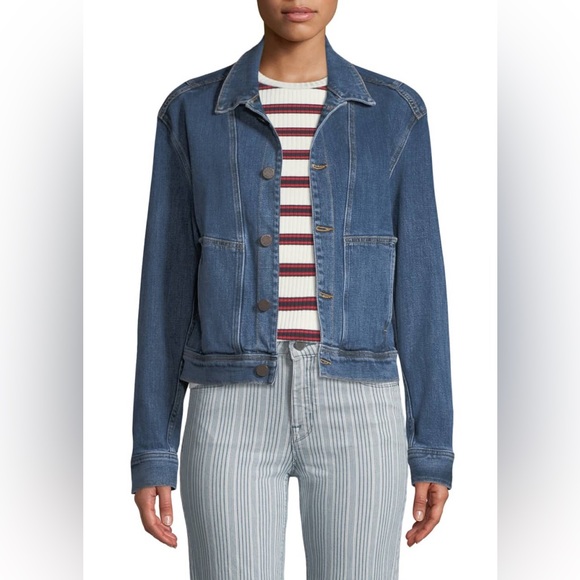 PARKER SMITH Jackets & Blazers - PARKER SMITH Denim Utility Jacket